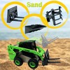 Qcar 3 in 1 Skid Steers Loader Construction Vehicles Toys,1:50