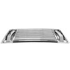 ECOTRIC Chrome Hood Deck Vent Panel Compatible with 2003-2009 Hummer