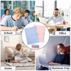 Pack of 2 A4 Document Folders, Folder with 5 Compartments,