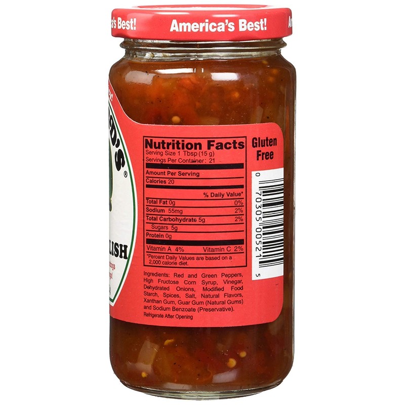 Howards Hot Pepper Relish 11oz. (Pack of 1)