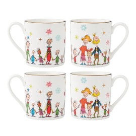Lenox 895054 Merry Grinchmas 4-Piece Mug Set, 2.87