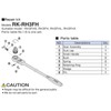 TONE Ratchet Handle Repair Kit RK-RH3FH Drive: 0.37 inches (9.5
