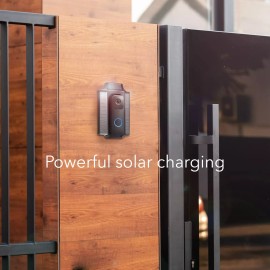 Wasserstein Solar Charger and Mount  Compatible with Blink Video Doorbell  Solar Power for