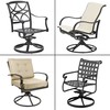 Project Patio Swivel Rocker Chair 1/2" Nylon Stem Bumper Outdoor