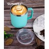 Lid for SUNWILL 14oz Mugs and 20oz Tumblers Only, Spill