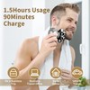 SHPAVVER Head Shavers for Bald Men: 5-in-1 Electric Razor -
