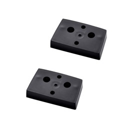 KASIMT Harley Tour Pack Latches Spacers for Harley Touring Road King Road Glide Street Glide Electra Glide Ultra-Classic 1981-2013 (Black)