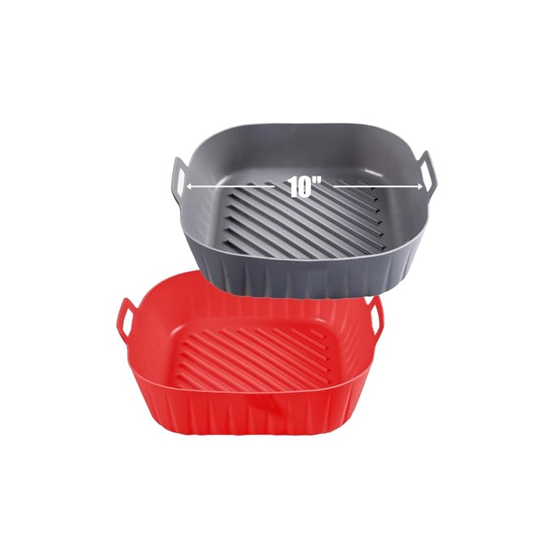 Golden Associate Silicone Liners for Air Fryer - 2 Pack