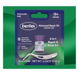 DenTek Temparin Max Caps & Fillings Repair Kit - 0.0733 oz, Pack of 4