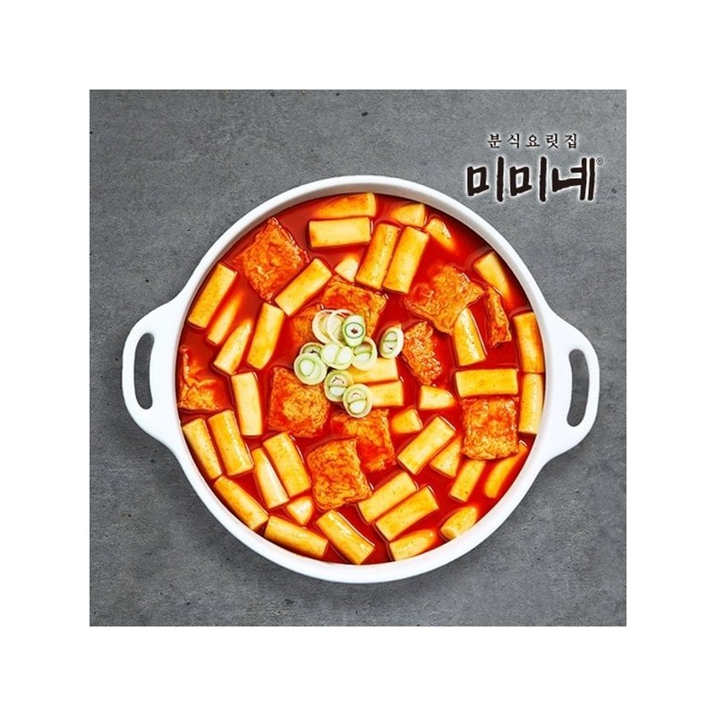 미미네 오리지널 매콤떡볶이 570g x 4봉 Mimi's Original Spicy Tteokbokki