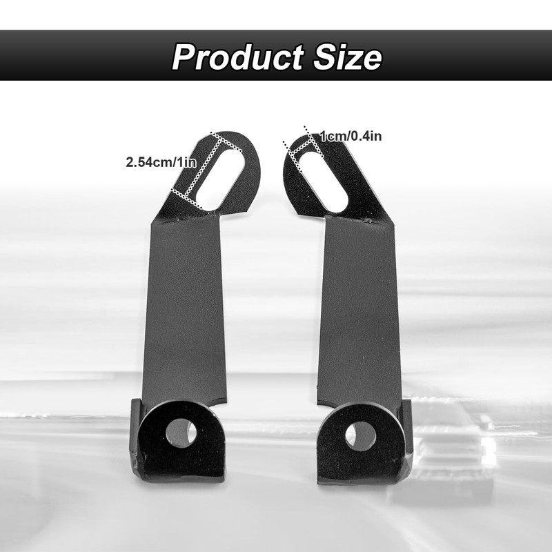 ROMELACK Ditch Hood Mount Bolt Brackets Upper LED Light Pods