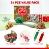 JOYIN 24 Pieces present Wrap Ribbon Pull Bows (5" Wide);