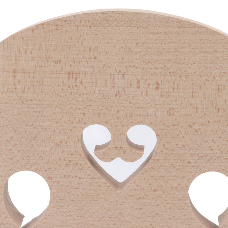 Violin Bridge Maple Wood Adjustable Brass Screw Double Bass Bridge