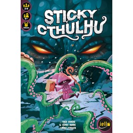 IELLO 51816 IELLO Sticky Cthulhu Family Game Novelty
