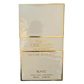 Fragrance World CLASSY CHIC GIRL BLANC by FRAGRANCE WORLD 90 ml / 3.04 oz EDP Spray Women