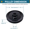 SCBHWJ 037-6015-00 037-6015-50 Spindle Assembly with 033-6004-00 Pulley Replaces Bad
