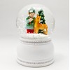 4 Cute Mini Snow Globes Christmas Winter and Deer on