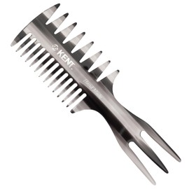 G.B.KENT Handmade Fishtail Hair Comb Mesh Comb British Royal 57T (Gray Color)