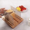 Bread Slicer, Stainless Steel Bread Slicer for Homemade Bread,Adjustable Bread