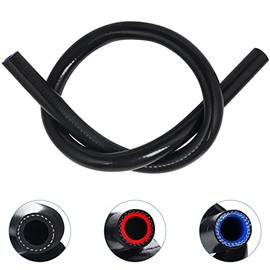 KDP7/8"X10FT(ID:22MM) 3.0 M Silicone Heater Hose Coolant Radiator Vacuum Line, 2ply Reinforced 4MM Thick, Max Temperature Rating 350F Work Pressure 100 psi+ Mutiple Use for Air and Water