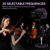 MICNAUX UHF Wireless Violin Microphone System, Rechargeable Clip-on Instrument Microphones