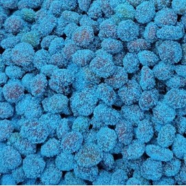 Sour Blue Raspberry Gushers Extremely Sour Best Gummies, Irresistible delicious tangy, Trending candy, viral, popular on TikTok by CandyLand USA