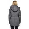 Sebby S.E.B Quilted Jacket for Women - Grey X-Large