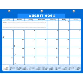 2024-2025 Academic Year 12 Months Student Calendar/Planner for 3-Ring Binder, Desk or Wall -v004