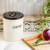 Now Designs - cubeta de Basura para Compost, diseño clásico,