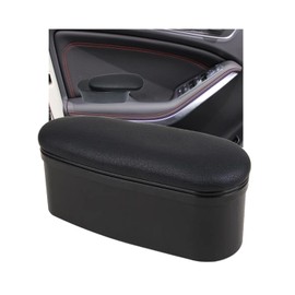 S.fields.inc Door Side Armrest, Car Armrest, Armrest, Cushion, Universal Aftermarket, Left and Right Use, Adjustable, Small Storage (Set of 2)