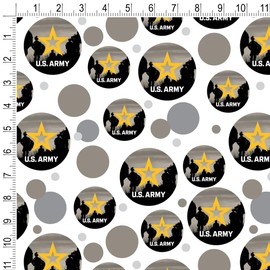 GRAPHICS & MORE U.S. Army Logo with Soldier Silhouettes Gift Wrap Wrapping Paper Roll