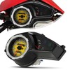 BAOUFF Speedometer Tachometer for Hawk 250,Motorcycle Odometer Fuel Gauge for