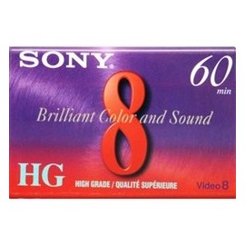 Sony P6-60HG 60 Minute High Grade 8mm Tape