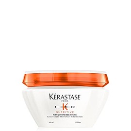 Kérastase Nutritive, Hair Treatment for Very Dry, Fine to Medium Hair, Moisturising and Nourishing, Paraben-Free, Masquintense Riche Deep Nutrition, 200 ml