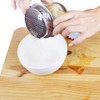Silver Stainless Steel Canning Colander Food Can Strainer Fruit Can