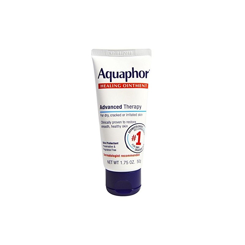 Aquaphor Healing Skin Ointment Advanced Therapy, 1.75 oz (Pack of