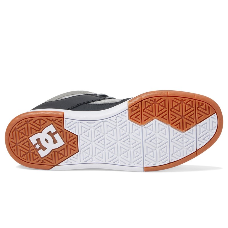 DC Men's Shoes Cure High Skate, 8 Grey