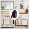 16.4FT x 1.02'' Black Peel and Stick Crown Molding Trim