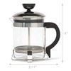Primula 4 Cup Classic Coffee Press, Chrome - 0.45 Liters
