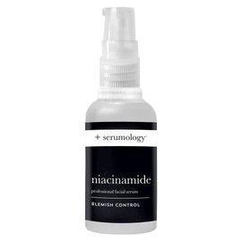 SERUMOLOGY NIACINAMIDE Professional Facial Serum 30ml, 100% Plant Based Natural Skincare Blemish Control Serum with Cica