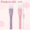 2PCS Silicone Face Mask Brush, Soft Facial Applicator 5.7 in
