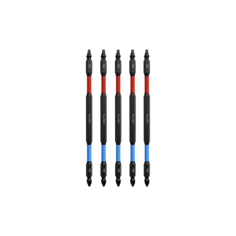 PHLiPBiT ORBiT - SQ2+PH2, Modified Geometry, 6 INCH 5pk. Double