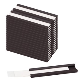 LLPT Magnetic Label Holder, Writeable Magnetic Labels for School, Office, Whiteboards, Refrigerators, Magnetic Boards (MH20526), Pack of 26, 12.7 mm x 50 mm