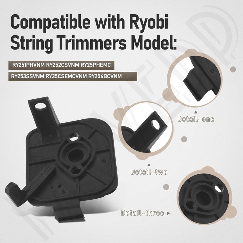 308649003 307191001 5687301 Air Filter & Cover Compatible with Ryobi
