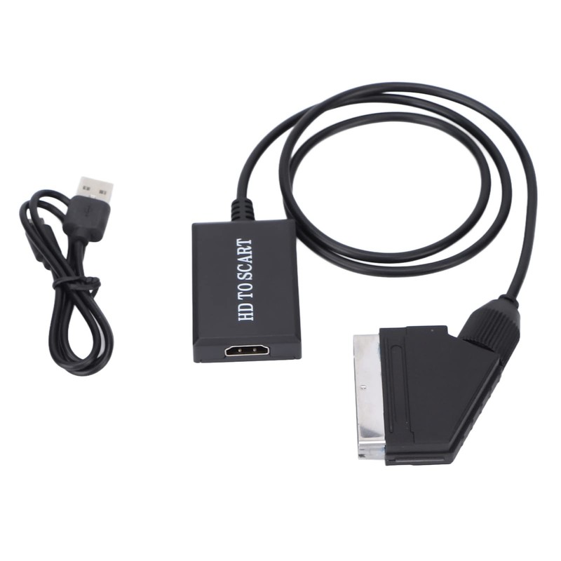 wendeekun HDMI Video Converter Adapter, HDMI to SCART Converter HD
