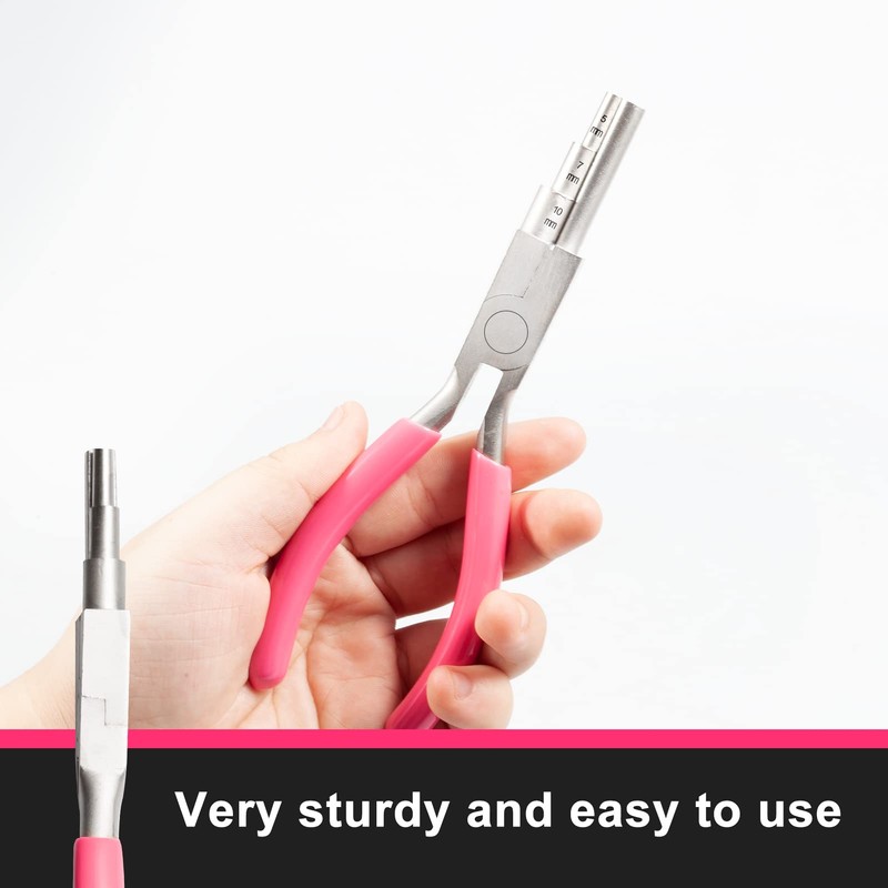 LEONTOOL Ironing Making Pliers with 3 Steps Wire Loop Pliers