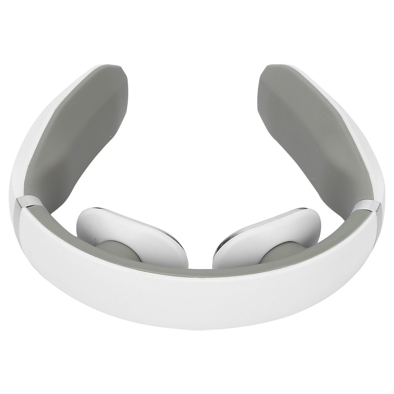 Smart Neck Massager Intelligent Electric Pulse Vertebra Cervical Massager RelaxerWhite