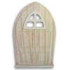 Craft Medley Unfinished Wood Fairy Door - Mini Gate for