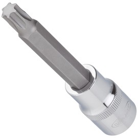 Vigor Innenvierkant Antrieb und Schraubendreher-Einsatz für Innen TORX Profil, 12,5 mm (1/2 Zoll), 100 mm, 1 Stück, V2172