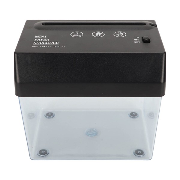 Small Paper Shredder, Portable Paper Shredder for Office and Home,